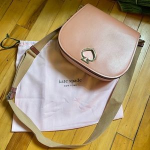 Kate Spade Camel Saddle Bag